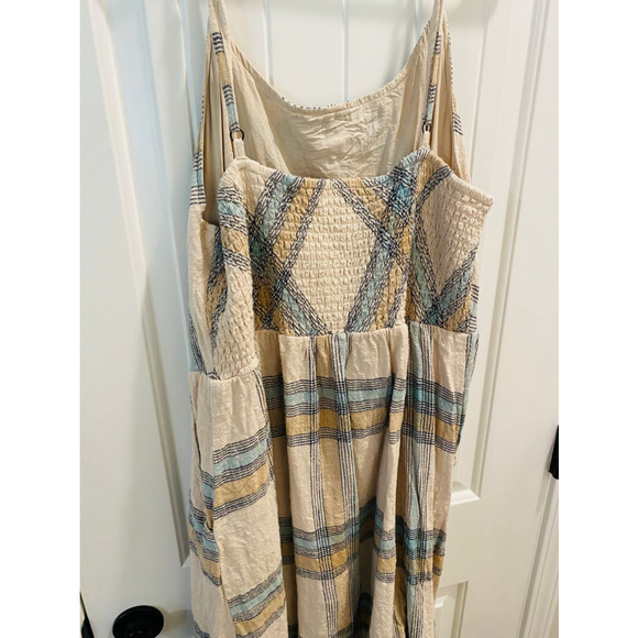 Bob Timberlake Plaid Sleeveless Sundress Womens Dress with Pockets Size XL - Picture 4 of 6